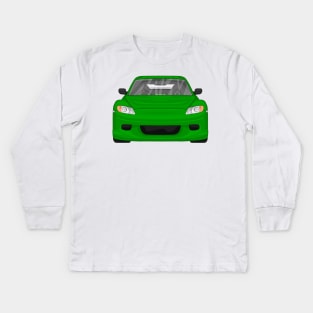 RX8 GREEN Kids Long Sleeve T-Shirt